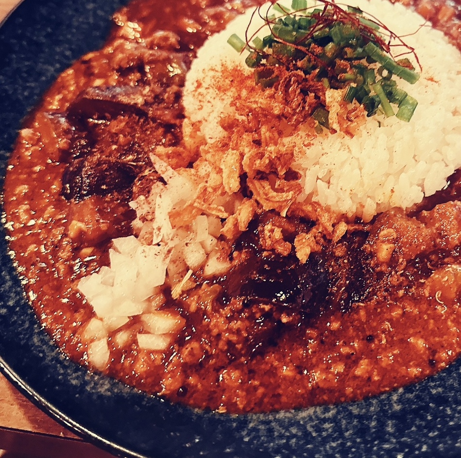 JICCA キーマカレーとルーローハン